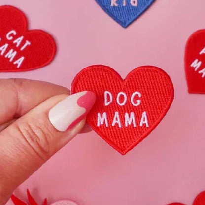 Thermocollant patch "Dog Mama" ❤️ - Ideal for customizing your clothes and accessories