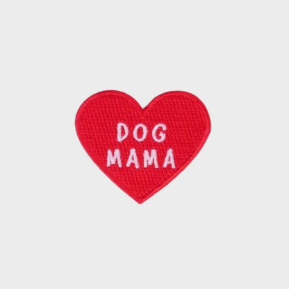 Thermocollant patch "Dog Mama" ❤️ - Ideal for customizing your clothes and accessories