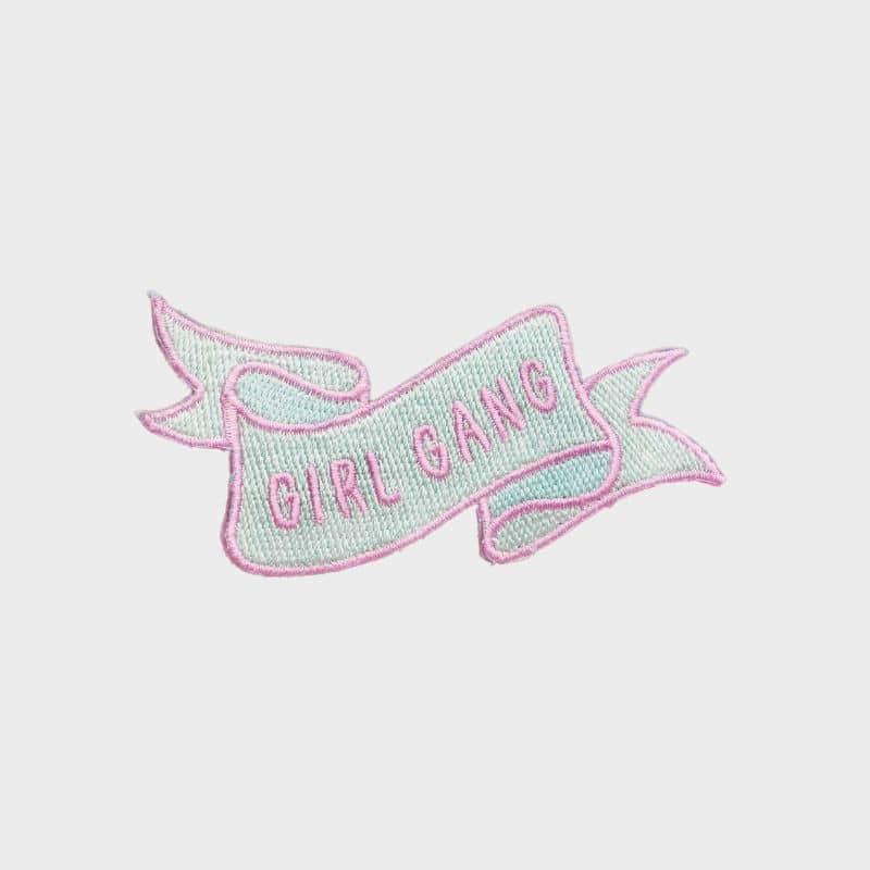 Thermocollant "Girl Gang" patch for clothing and accessories customization