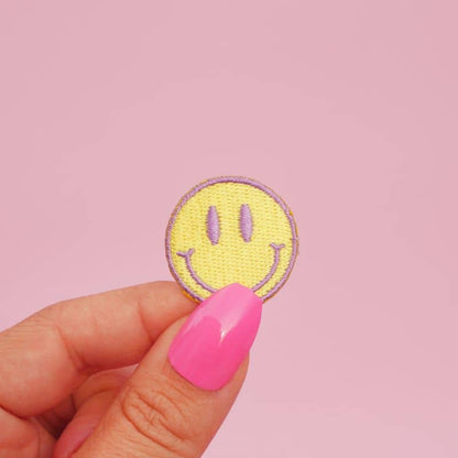 Emoji Thermocollant Patch - Heart, Flame and Smiley for customization