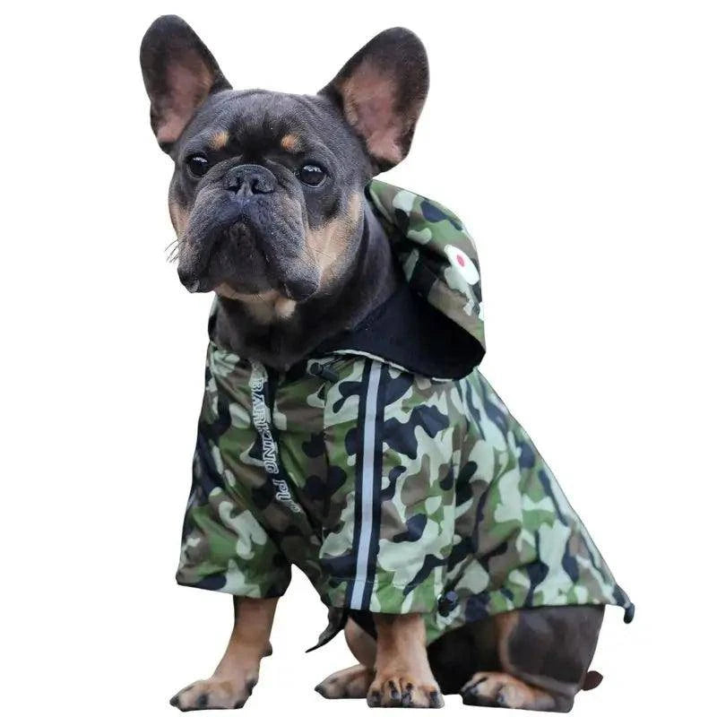 Manteau Chien Camouflage Militaire - Passeport Cases