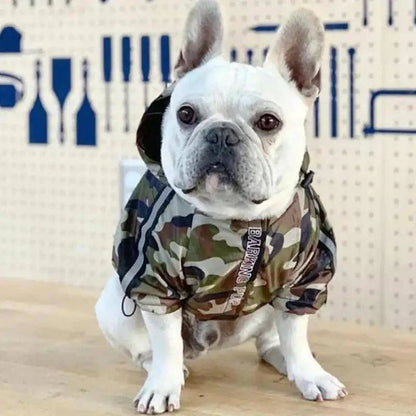 Manteau Chien Camouflage Militaire - Passeport Cases