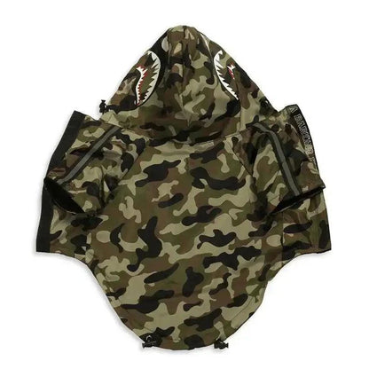 Manteau Chien Camouflage Militaire - Passeport Cases