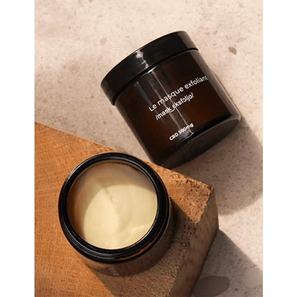 Masque exfoliant CBD - Passeport Cases