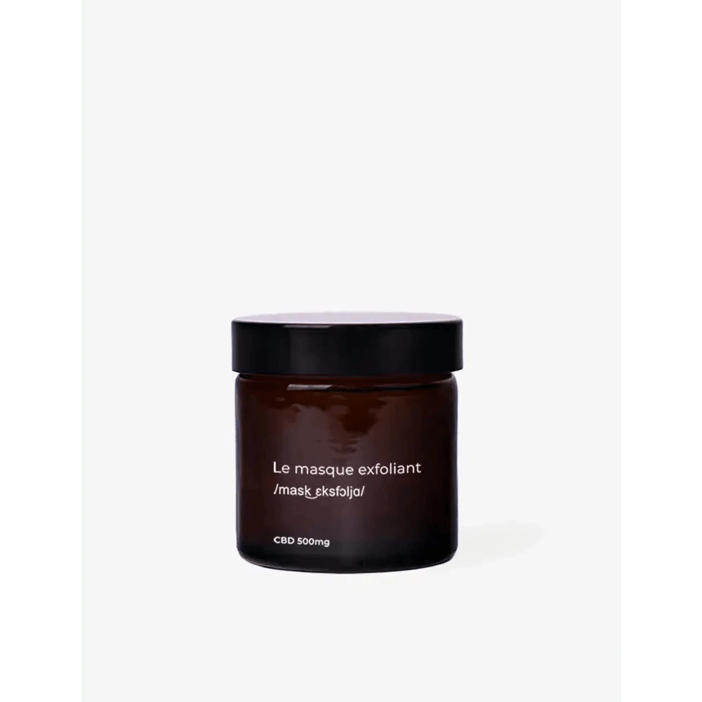 Masque exfoliant CBD - Passeport Cases