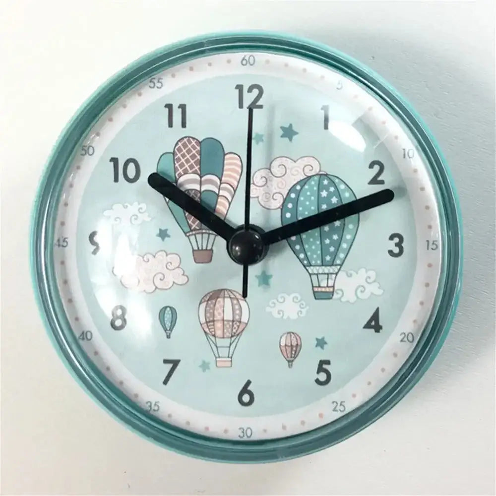 Mini Horloge - Bleu Motif