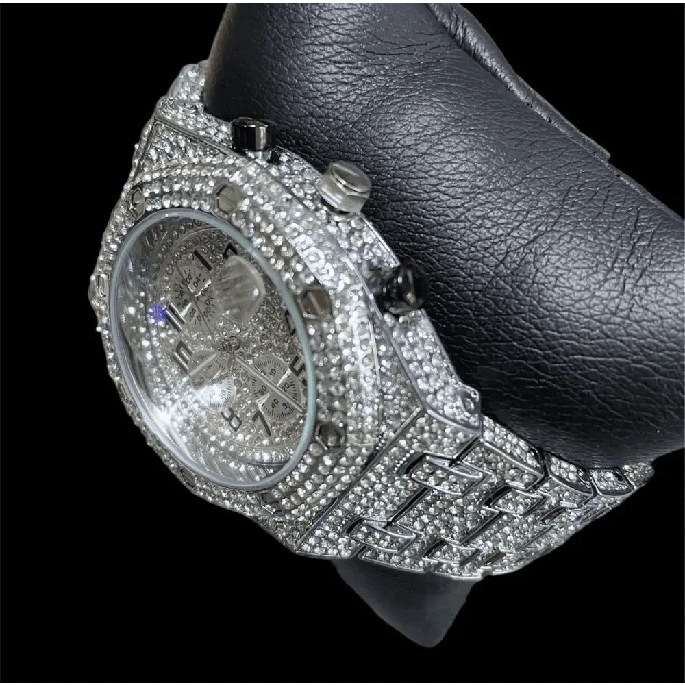 Montre chronographe Royal Diamond - Passeport Cases