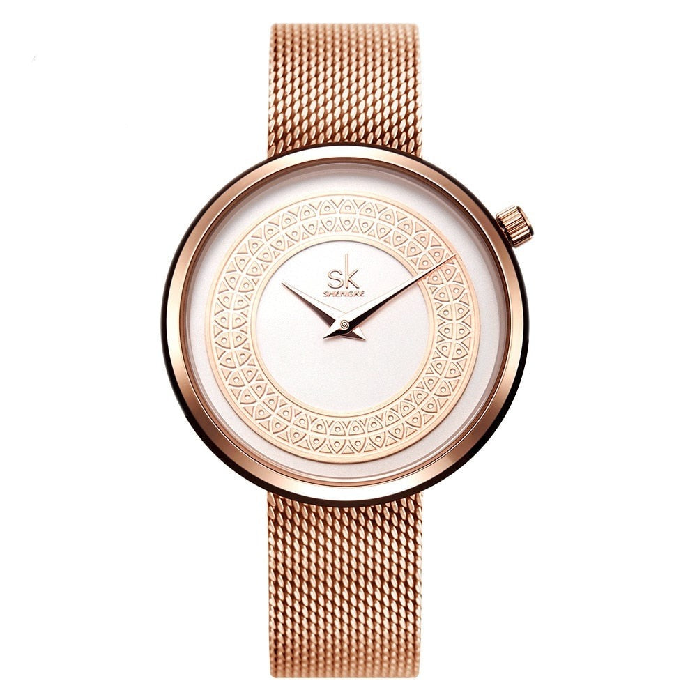 Montre Femme Ronde Vintage