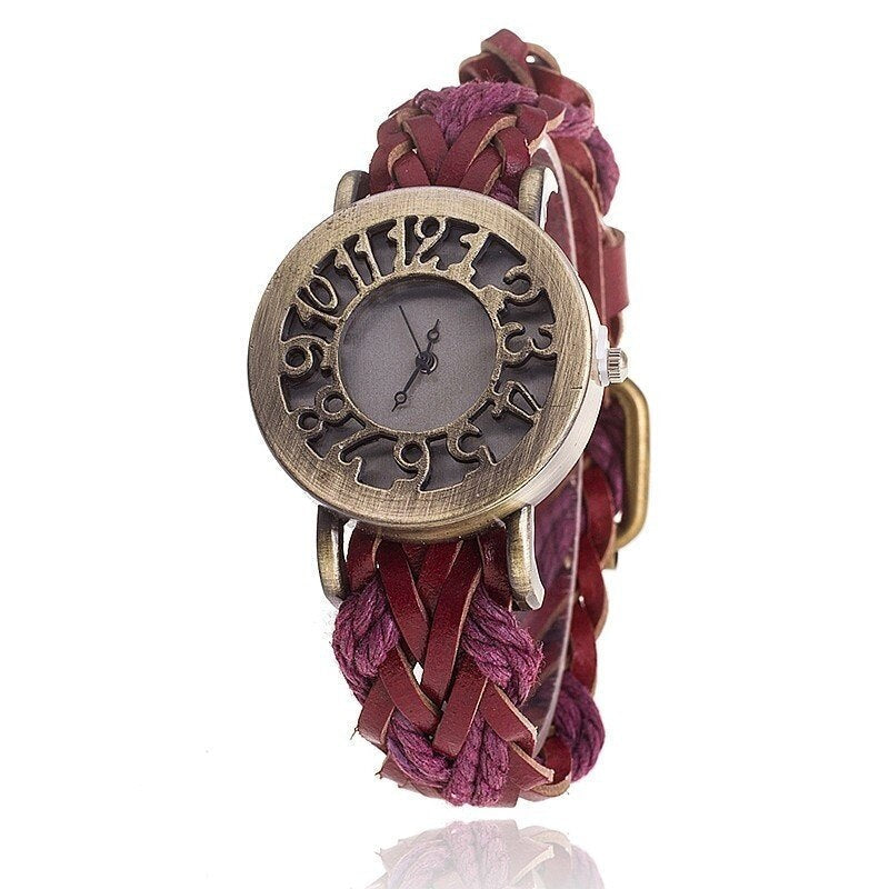 Montre femme style vintage élégante