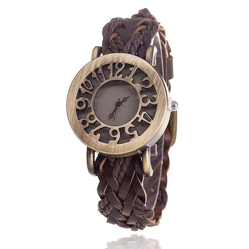 Montre femme style vintage élégante