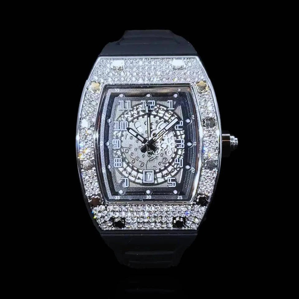 Montre Iced Out Millionaire - Passeport Cases