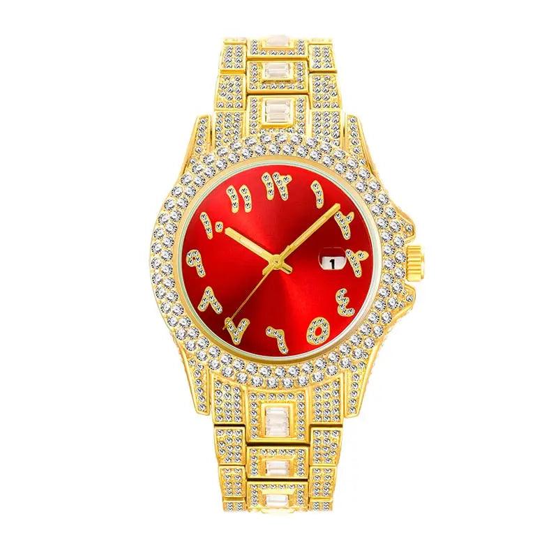 Montre rappeur en Diamant - Passeport Cases