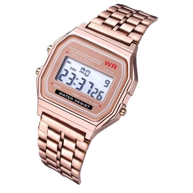 Montre rectangulaire femme vintage