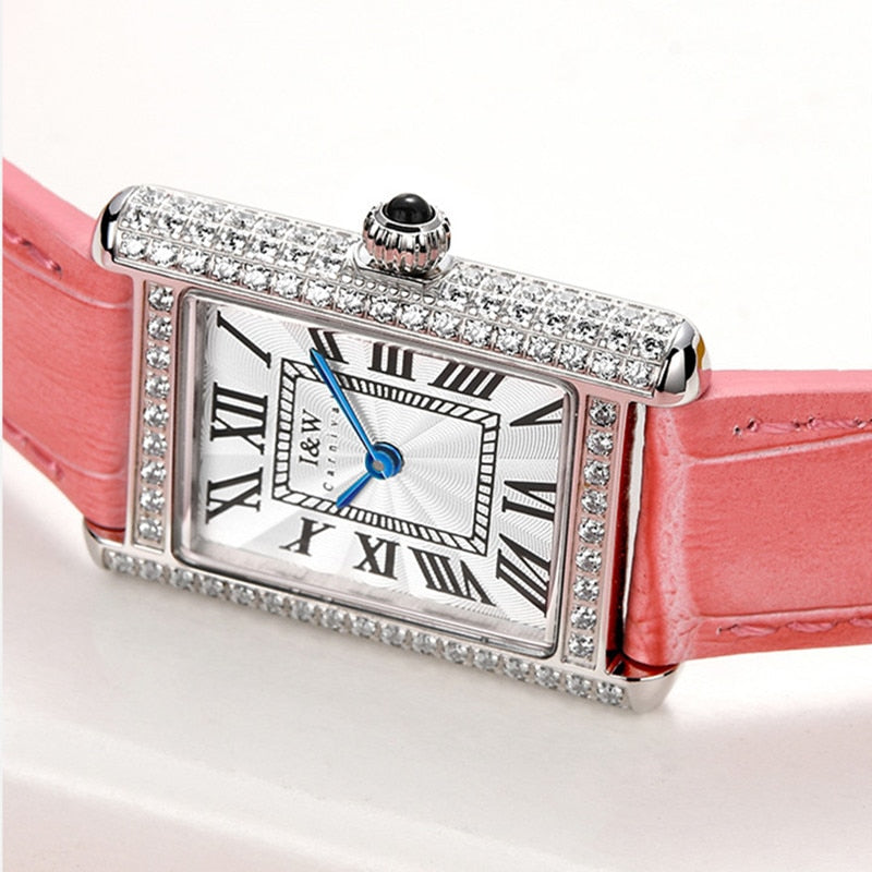 Montre Vintage Rose Élégance Femme