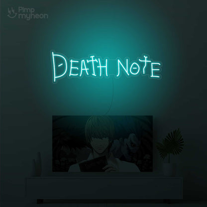 Néon Énigmatique Death Note pour Ambiance Unique