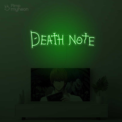 Néon Énigmatique Death Note pour Ambiance Unique