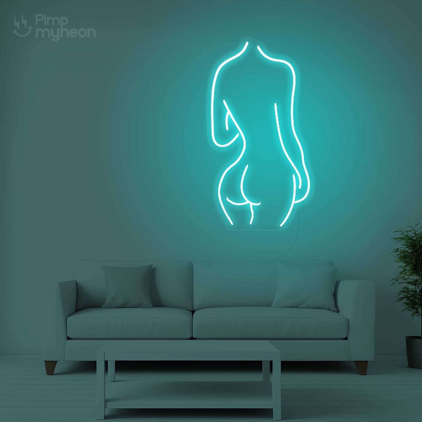 Neon Femme : L'élégance lumineuse de la féminité pour votre espace