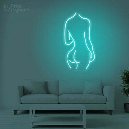 Neon Femme : L'élégance lumineuse de la féminité pour votre espace