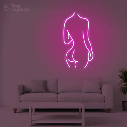 Neon Femme : L'élégance lumineuse de la féminité pour votre espace