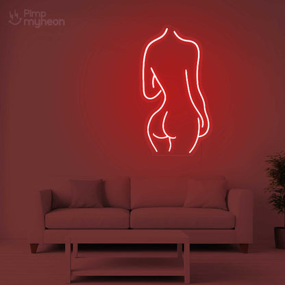 Neon Femme : L'élégance lumineuse de la féminité pour votre espace