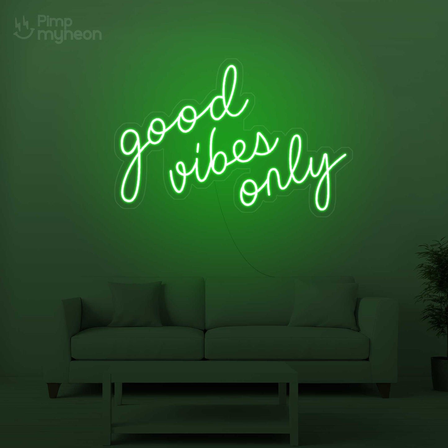 Good Vibes Only - Néon LED Inspirant