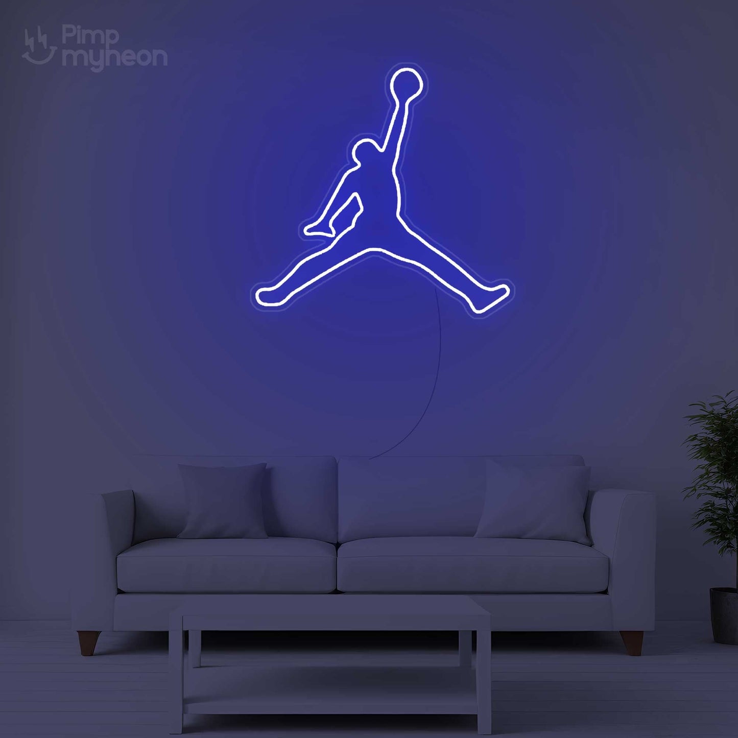 Neon Jordan - L'Éclairage Iconique pour les Passionnés de Basketball