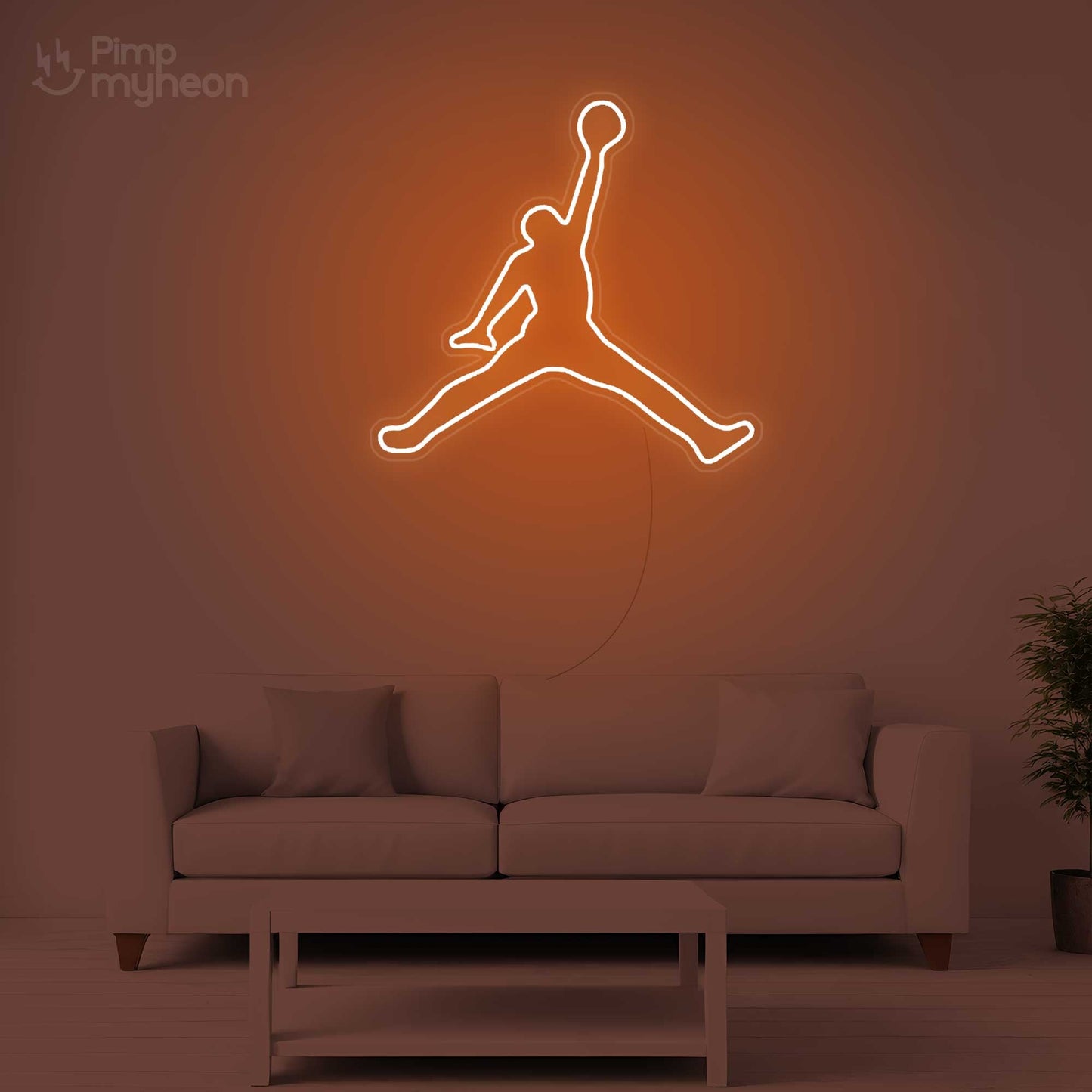 Neon Jordan - L'Éclairage Iconique pour les Passionnés de Basketball