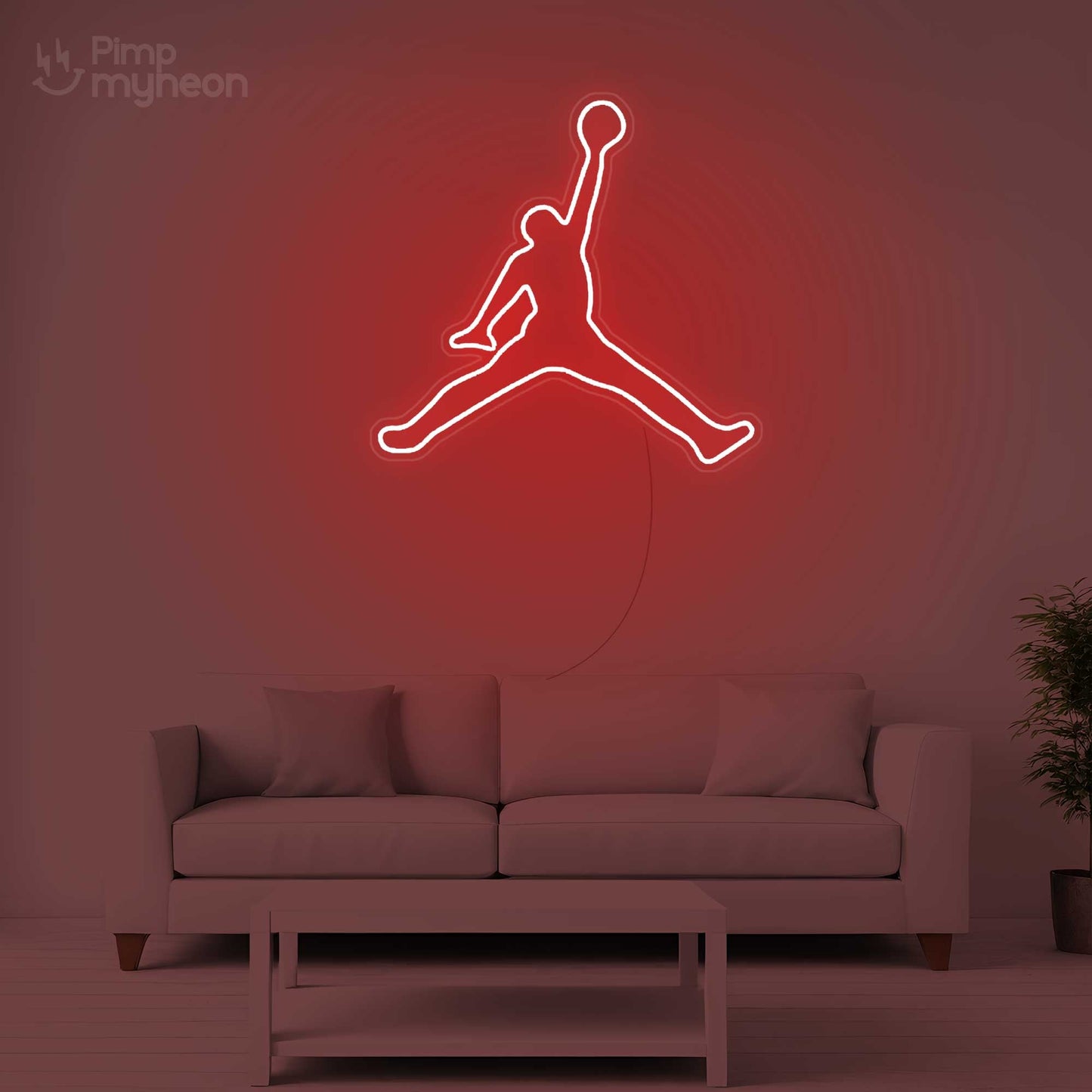 Neon Jordan - L'Éclairage Iconique pour les Passionnés de Basketball