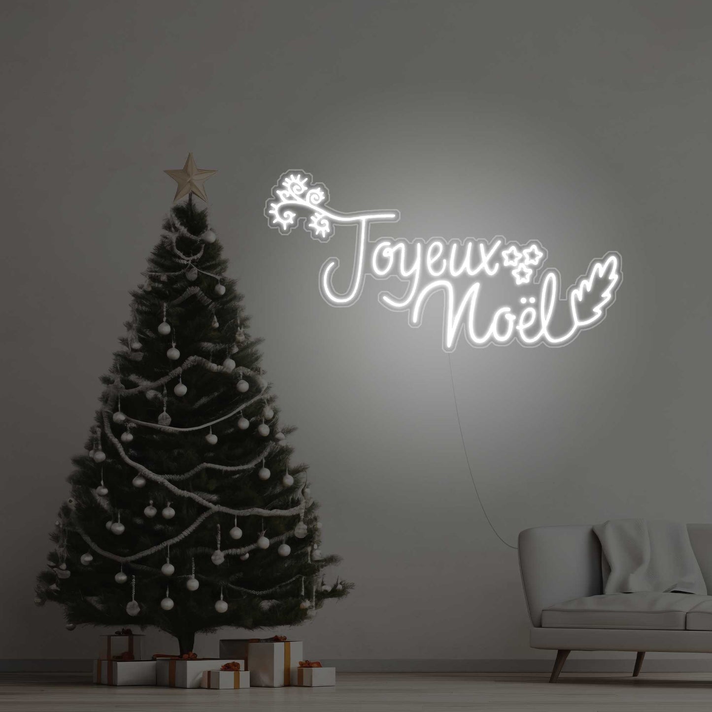 Noël Enchanté : Néon Joyeux Noël de PimpMyNeon