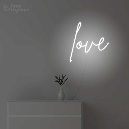 Neon Love - Éclairage décoratif romantique