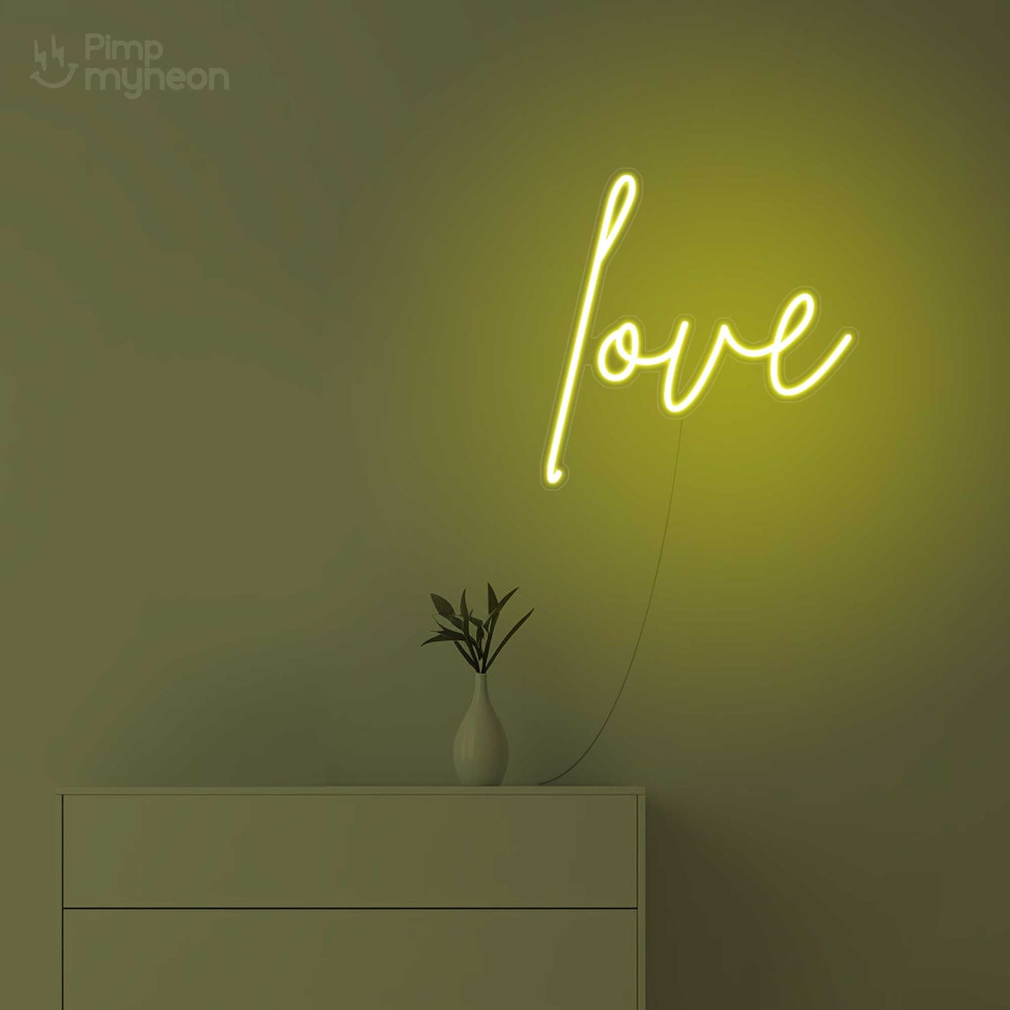 Neon Love - Éclairage décoratif romantique