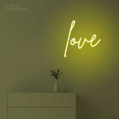 Neon Love - Éclairage décoratif romantique