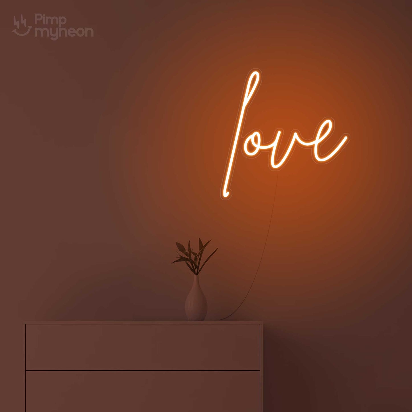 Neon Love - Éclairage décoratif romantique