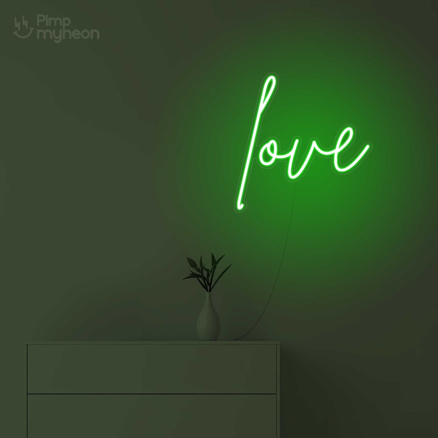 Neon Love - Éclairage décoratif romantique