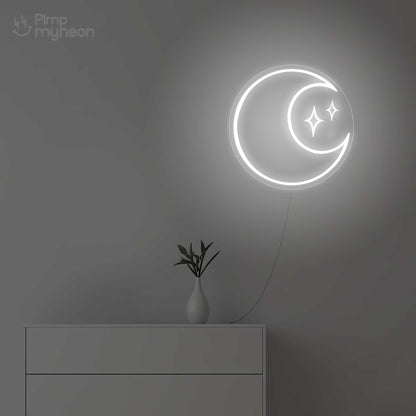 Lumière Mystique Néon Lune de PimpMyNeon