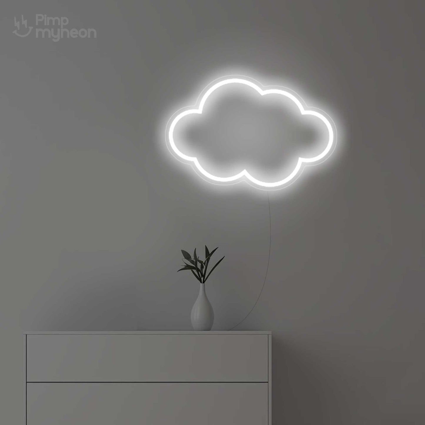 Néon Cloud - Étoffe de Rêves Lumineux pour Votre Intérieur