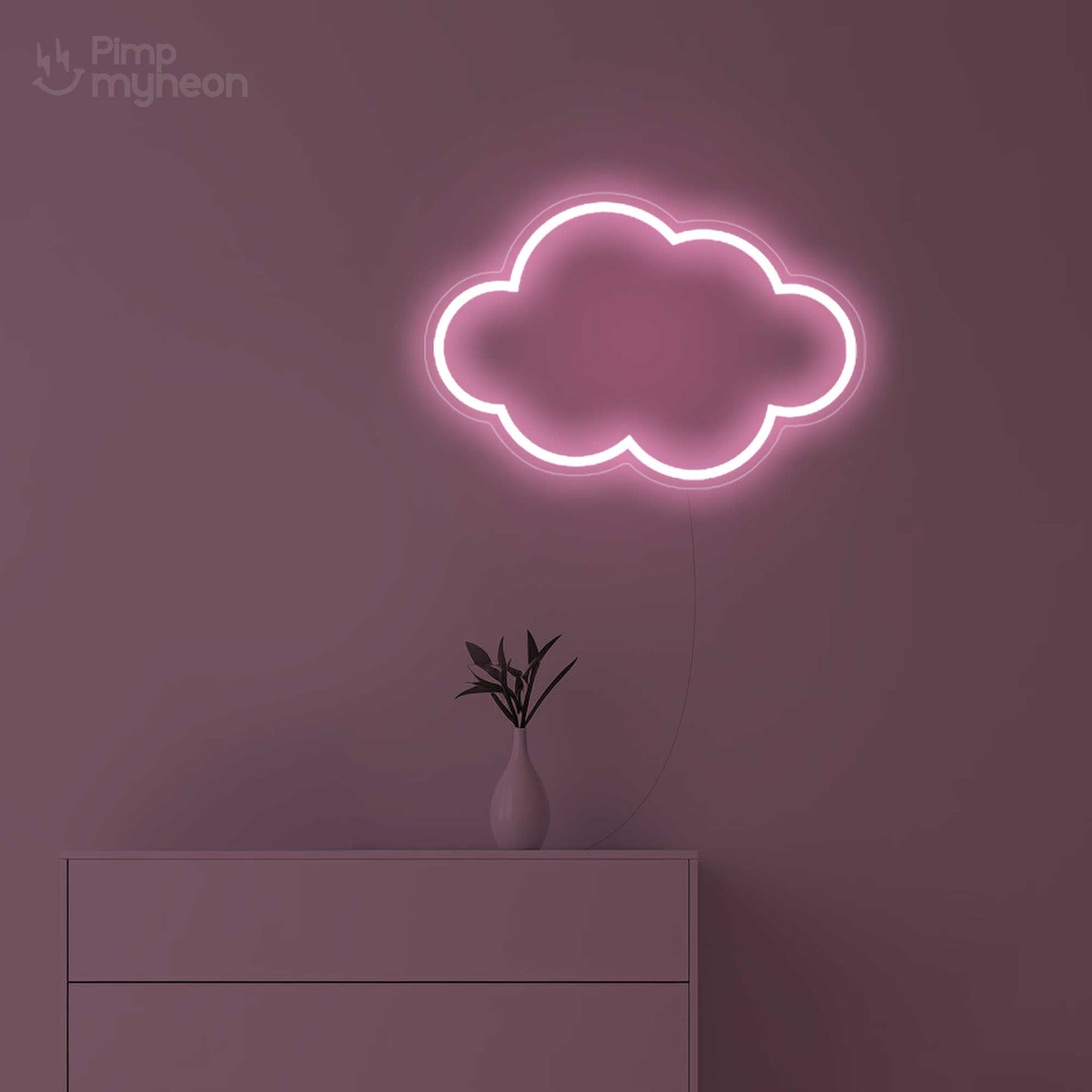 Néon Cloud - Étoffe de Rêves Lumineux pour Votre Intérieur