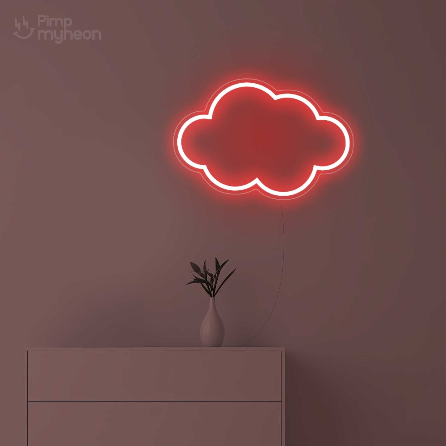 Néon Cloud - Étoffe de Rêves Lumineux pour Votre Intérieur