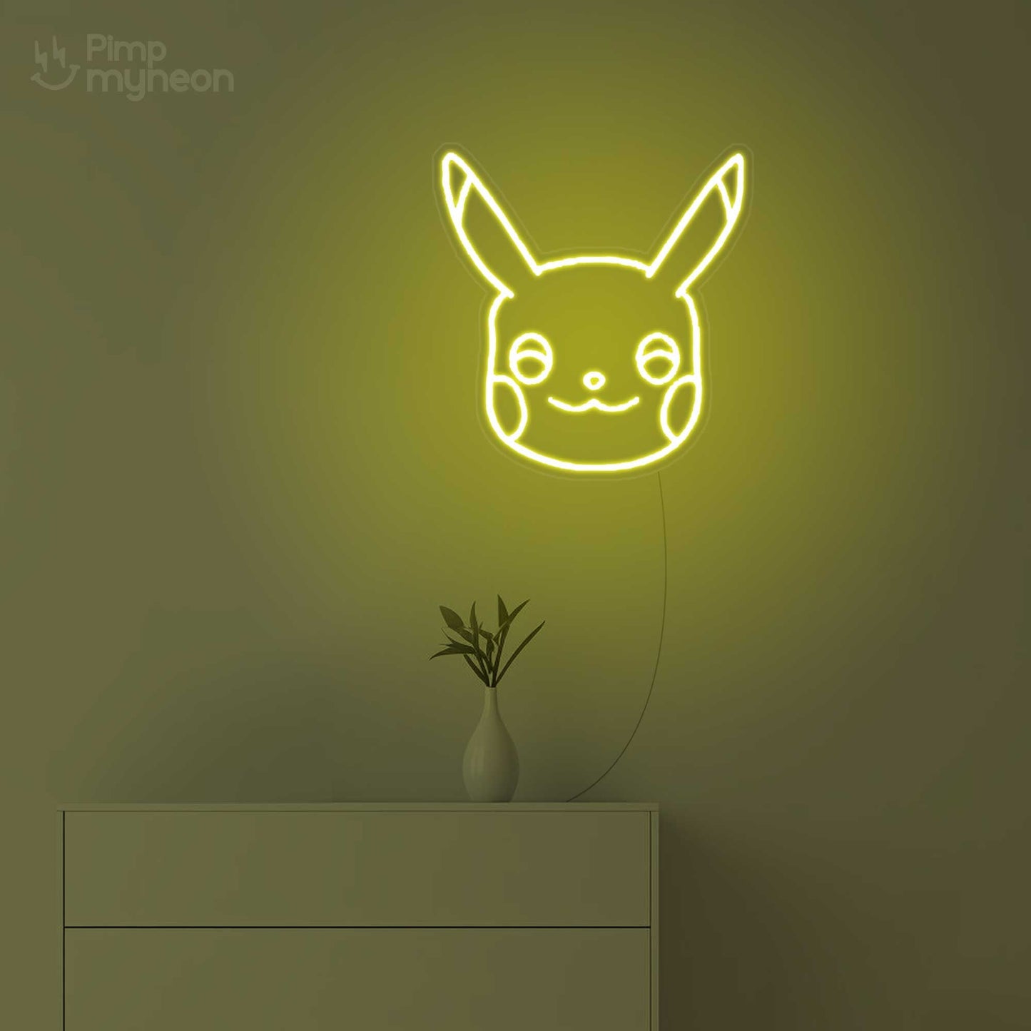 Éclat Neon Pikachu : Magie et Énergie de l'Univers Pokémon