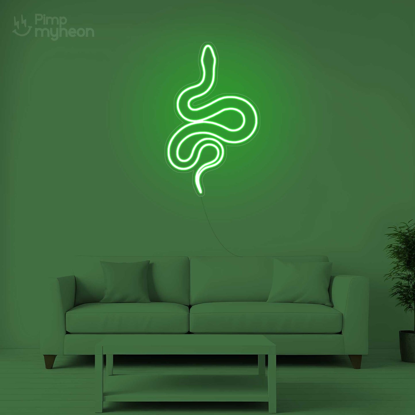 Serpent Lumineux Neon Mystique