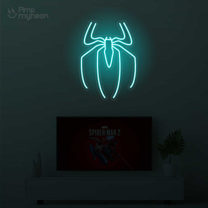 Neon Spiderman : Éclat Héroïque pour Transformer Votre Espace