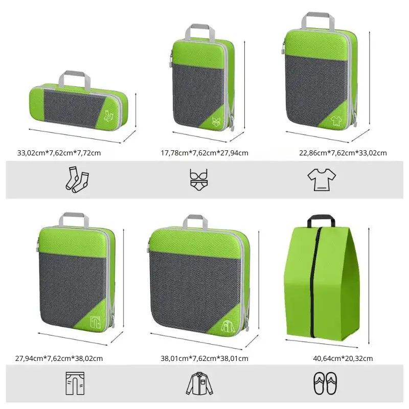 Organisateur De Valise Compressible - Passeport Cases