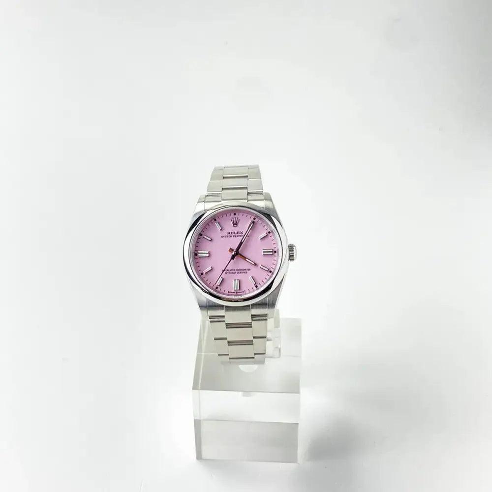 Oyster Perpetual 36 Candy Pink - Passeport Cases