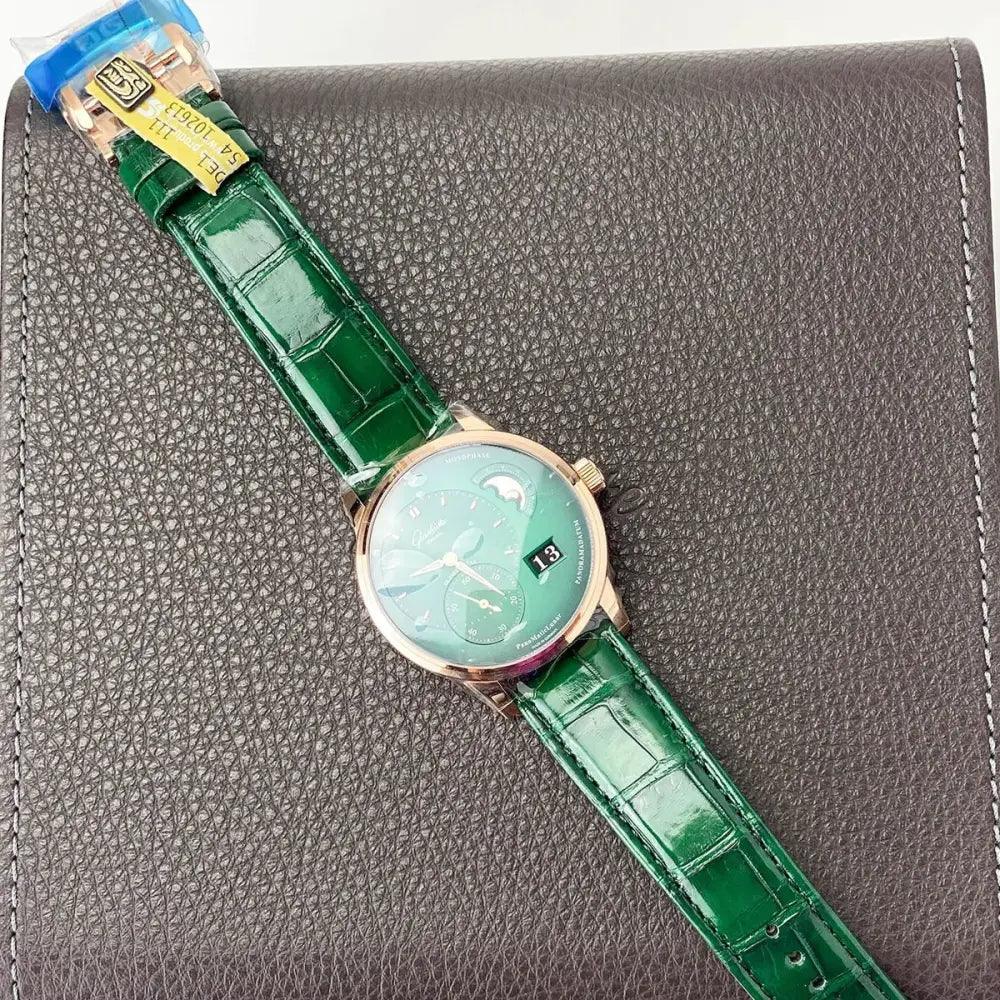 PanoMaticLunar Green 40mm - Passeport Cases