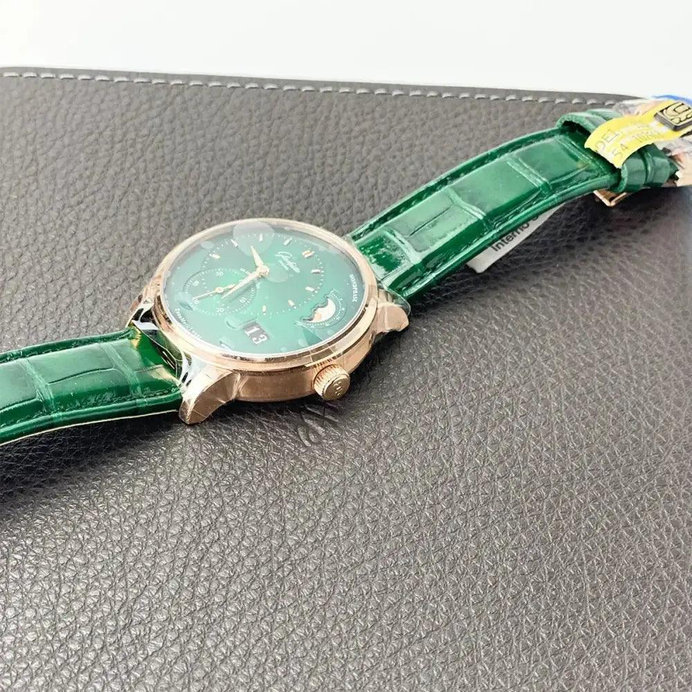 PanoMaticLunar Green 40mm - Passeport Cases