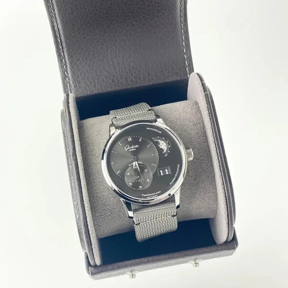 PanoMaticLunar Grey Dial 40mm - Passeport Cases