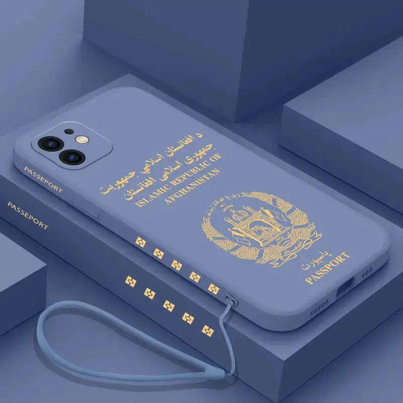 Coque de téléphone style Passeport Afghan - Passeport Cases