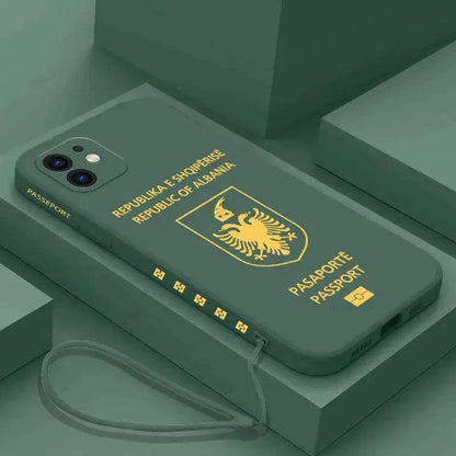 Passeport Albanais (Iphone) - Passeport Cases