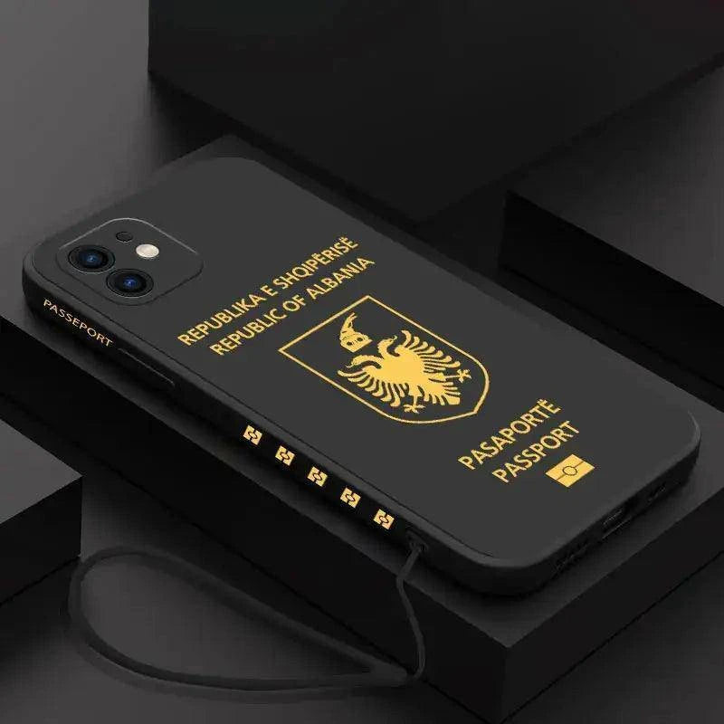 Passeport Albanais (Iphone) - Passeport Cases