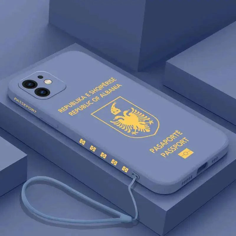 Passeport Albanais (Iphone) - Passeport Cases